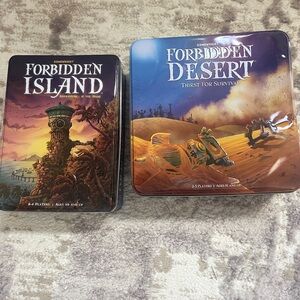 Forbidden Island and Forbidden Desert SET